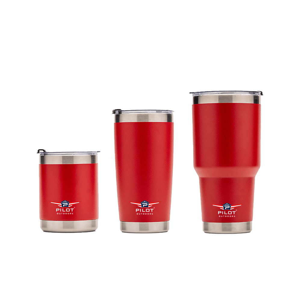 Pilot Outdoors Grail-Red Outdoor Backpack in Vibrant Red